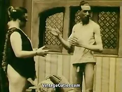 Cô séc cổ trang gái ở phía trước của weebcam